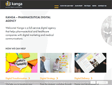 Tablet Screenshot of kangahealth.com